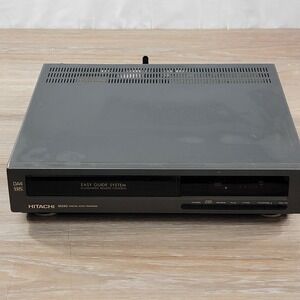 Hitachi VT-M260A VHS VCR Video Deck DA4 Digital Auto Tracking Black Mens VCR